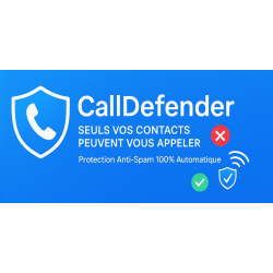  Applications Mobiles, contacts uniquement, protection vie