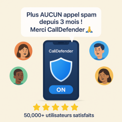  Applications Mobiles, contacts uniquement, protection vie