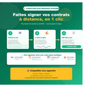 Générateur de contrats de travail en ligne (CDI, CDD, Freelance, Prestation, Cesu, Pajemploi)