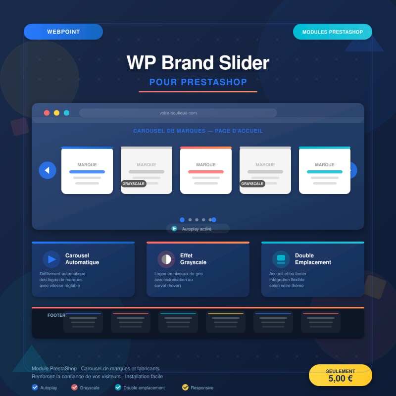 WP Brand Slider pour PrestaShop — WebPoint