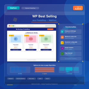 WP Best Selling pour PrestaShop — WebPoint