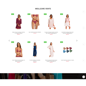 beachwear, assorted colors, patterns, elegance, comfort