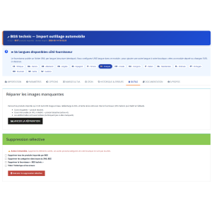 Module PrestaShop de dropshipping BGS technic Import Outillage Automobile