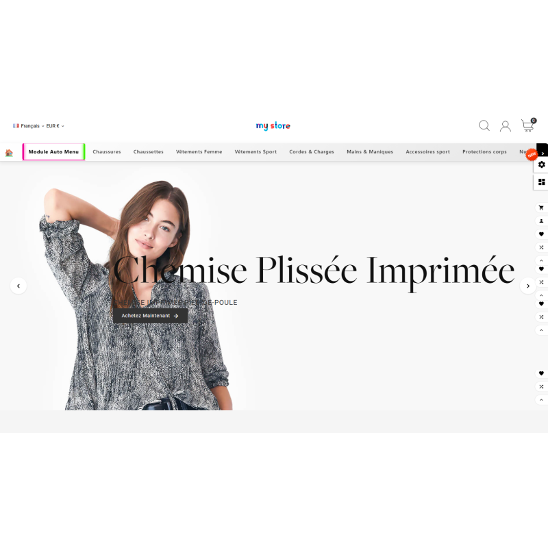 Camisa plissada, estampada, leve, moda feminina
