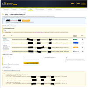 interface de gestão, parâmetros, automação, web, software