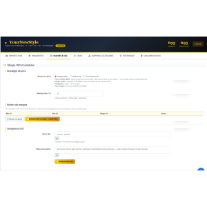 interface, software, management, e-commerce, settings