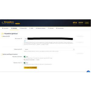Modul Dreamlove Dropshipping Produse pentru Adulți pentru PrestaShop — Catalog B2B Spaniol 12 800 Referințe RO