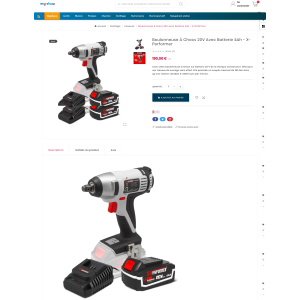 Schlagbohrer, 20V, Lithiumbatterie, professionelle Anwendung