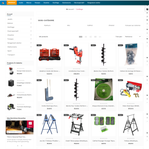 outils, rouge, mallette, usage professionnel