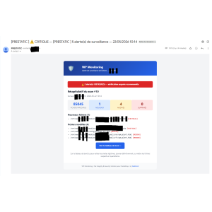 allerta di monitoraggio, rapporto, sicurezza, server